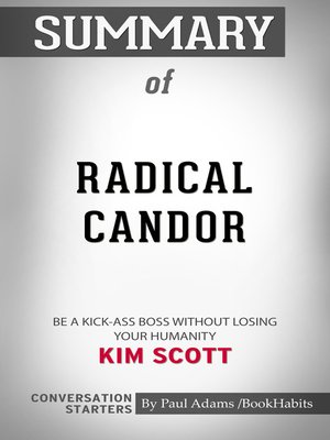 cover image of Summary of Radical Candor